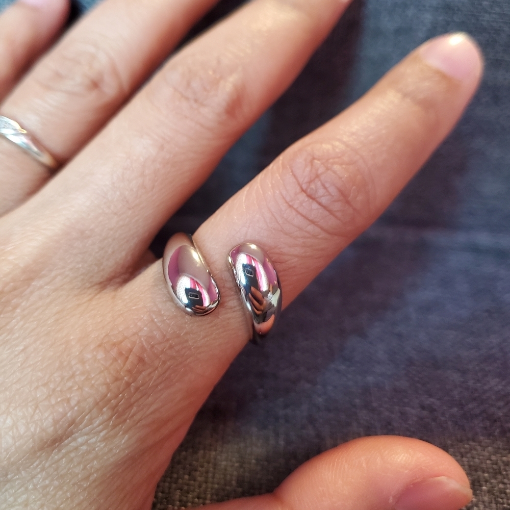 Kpop Style Band Ring - Picture 8 of 10
